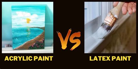Acrylic vs Latex Paint: A Detailed Guide to Choose the Right Paint.